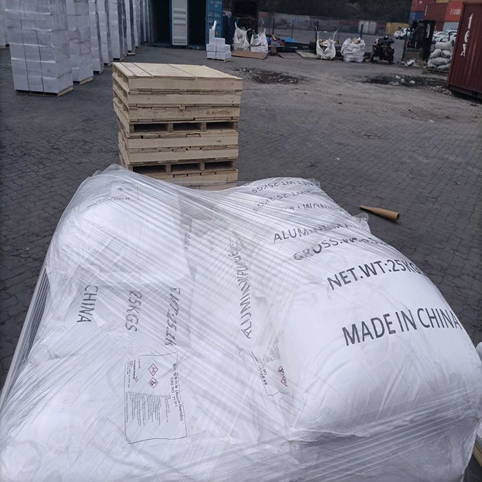 Fluoreto de alumínio de alta qualidade Produtos químicos industriais para fluxo metálico