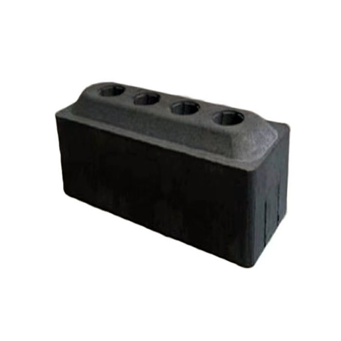Porosidade 15-20% Forno de material catódico de bloco de carbono anodo com densidade de massa 0,9-1,1 G/cm3