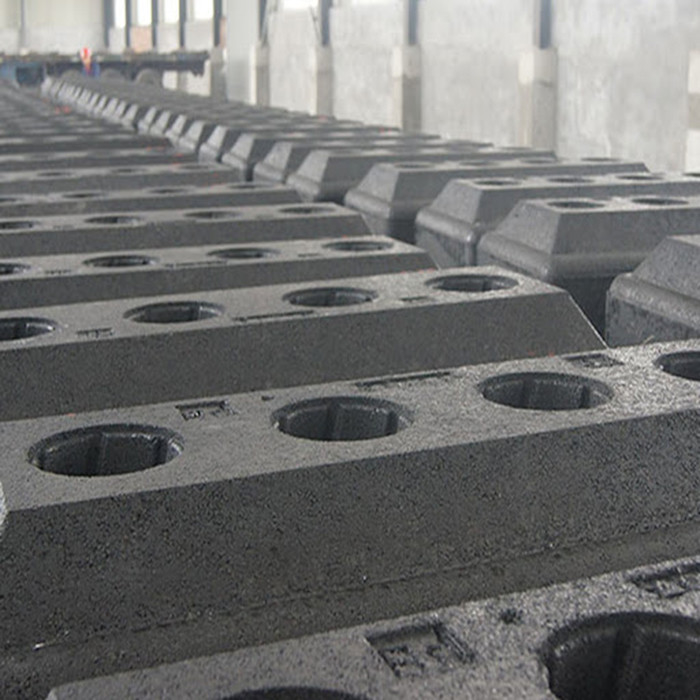 Bloco de carbono de ânodo personalizável Resistência flexural 10-15 MPa Densidade em massa 0,9-1.1 G/cm3