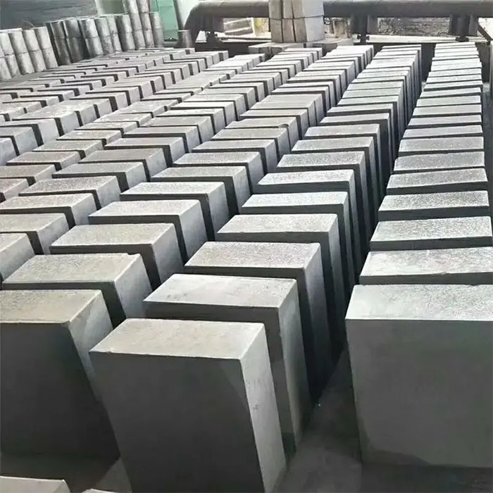 Células eletrolíticas de alumínio Bloco catódico de carbono Substância de carbono condutora com densidade 1,6-1,8 G/cm3