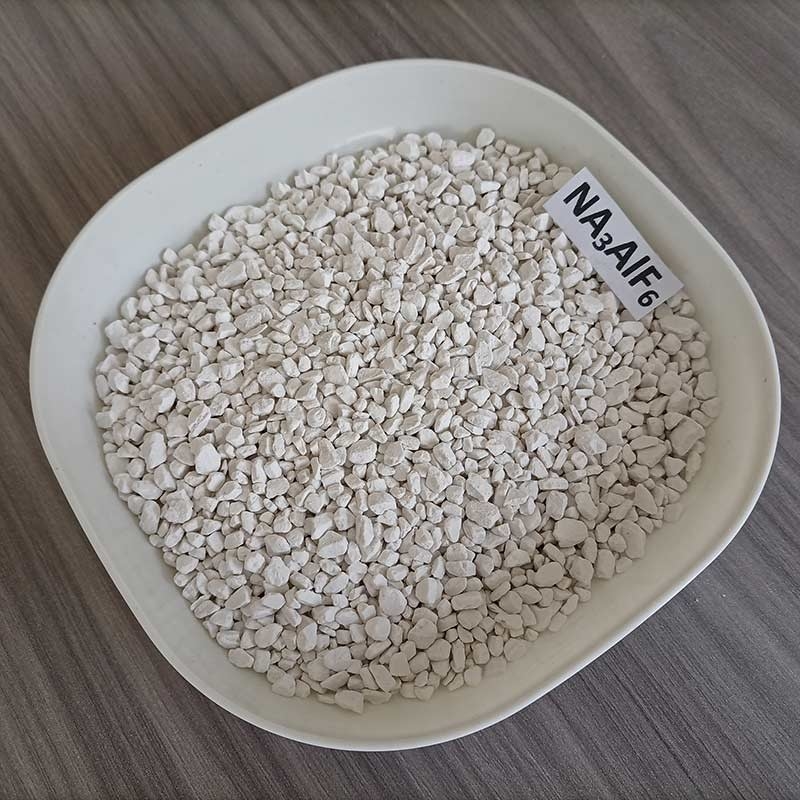 Cryolite sintético de alta qualidade Na3alf6 Solubilidade superior para produção metalúrgica avançada