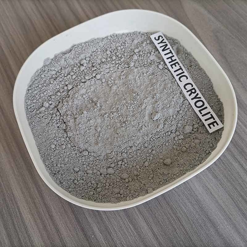 Cryolite sintético de alta pureza de qualidade industrial para produção eletrolítica de liga de alumínio