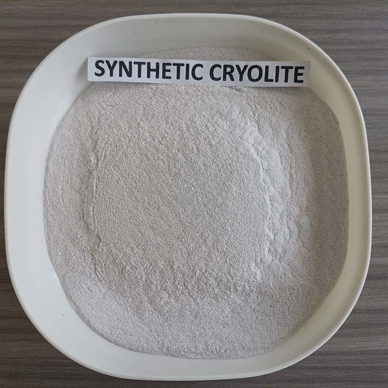 CAS 15096-52-3 Enchimento ativo Cryolite de sódio 200 malha Cryolite sintético para indústria de alumínio