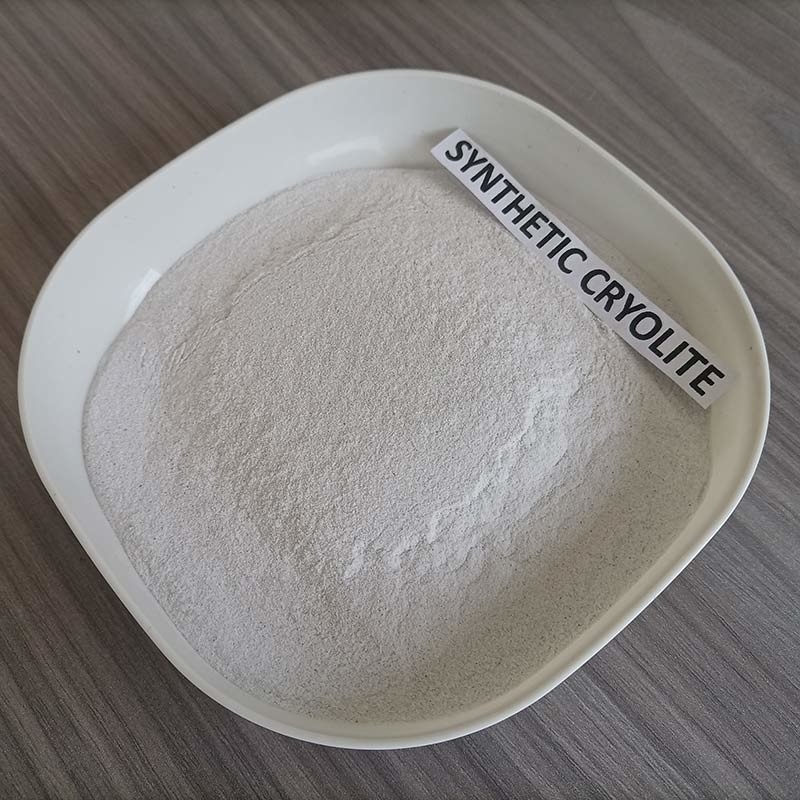 CAS 15096-52-3 Enchimento ativo Cryolite de sódio 200 malha Cryolite sintético para indústria de alumínio
