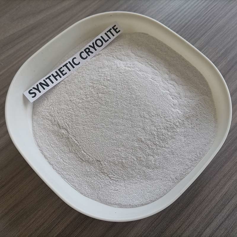 Cryolite sintético de grau reagente 99% Na3AIF6 Para agentes de remoção de lodo, utilizado como fluxo para a eletrólise do alumínio