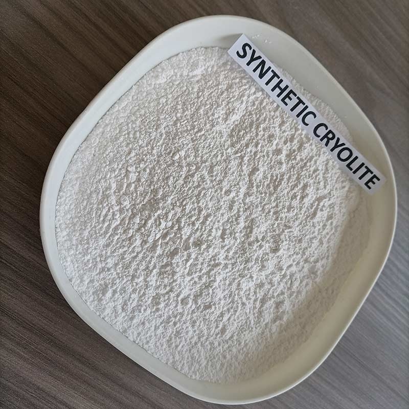98% Min Puridade Cryolite sintético Na3alf6 / Cryolite Fluoreto de sódio de alumínio para alumínio