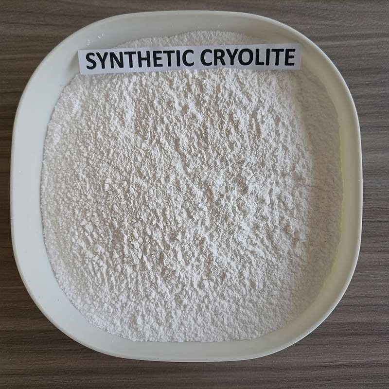 98% Min Puridade Cryolite sintético Na3alf6 / Cryolite Fluoreto de sódio de alumínio para alumínio