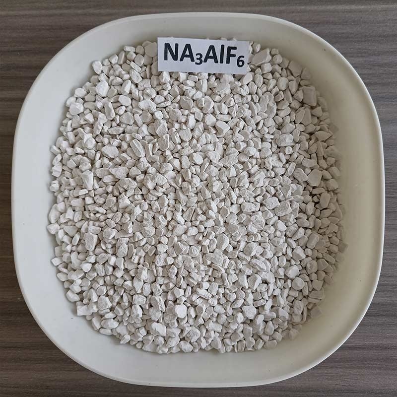 98% Min Puridade Cryolite sintético Na3alf6 / Cryolite Fluoreto de sódio de alumínio para alumínio