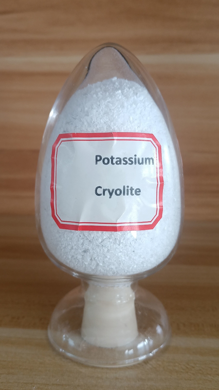 Venda a quente Cryolite de potássio, fluxos para solda a quente e brasagem, matérias-primas para cerâmica e indústria de vidro