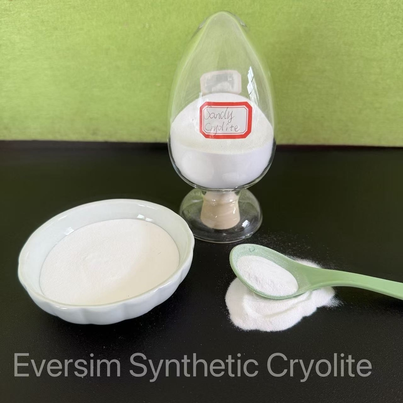 Químico Inorgânico Branco Arenoso Na3AlF6 CH-1/CM-1 Criolita Sintética para a Indústria de Cerâmica e Esmaltes
