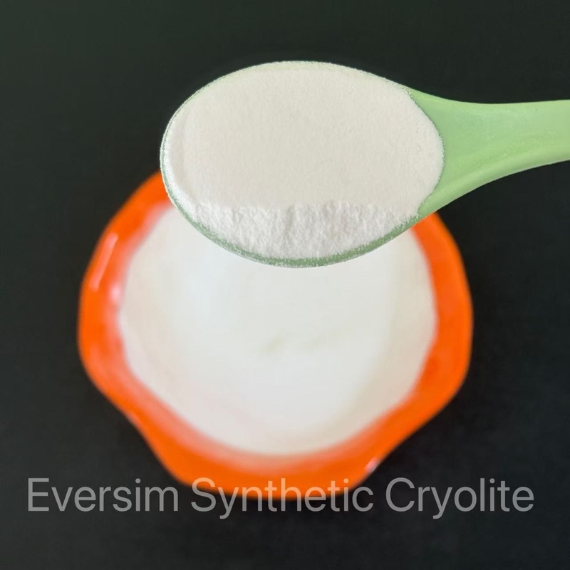 Produto químico de alta qualidade Cryolite sintético Na3AlF6 para a indústria cerâmica e abrasiva