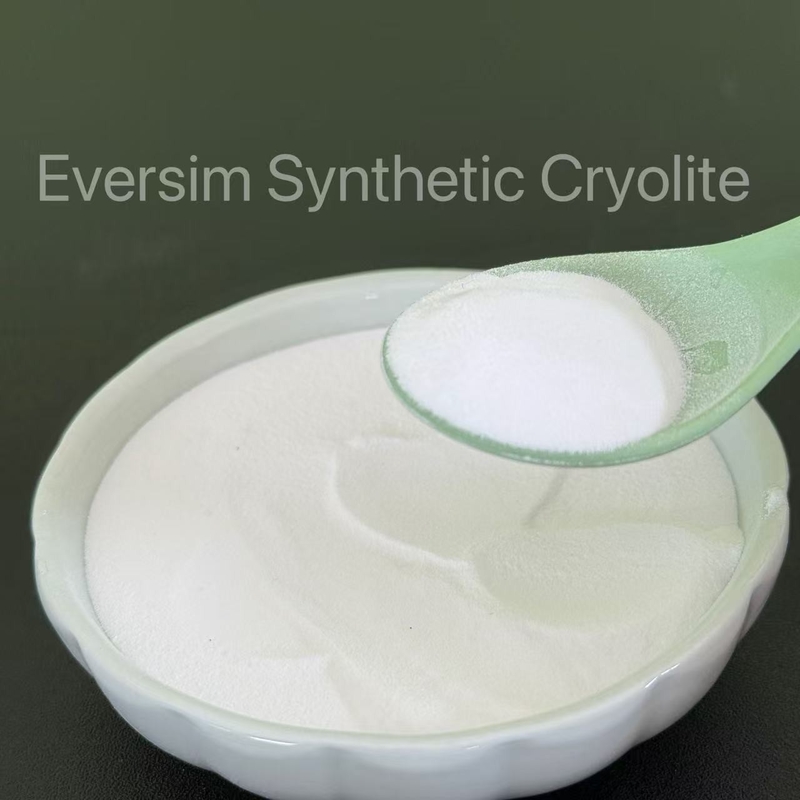 Produto químico de alta qualidade Cryolite sintético Na3AlF6 para a indústria cerâmica e abrasiva
