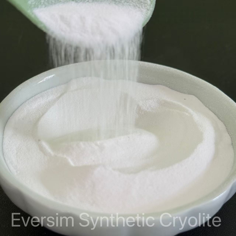 Produto químico de solda abrasiva Cryolite sintético Na3alf6 13775-53-6 Granulado em pó arenoso