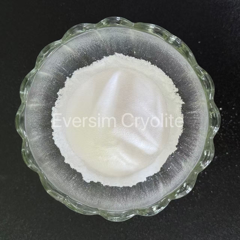 Produto químico CAS15096-52-3 Areia branca Na3AlF6 Cryolite sintético para indústria cerâmica