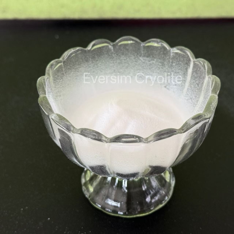Produto Químico de Alta Qualidade Areia Branca CH-1/CM-1 Cryolite sintético Na3AlF6 para a Indústria Cerâmica