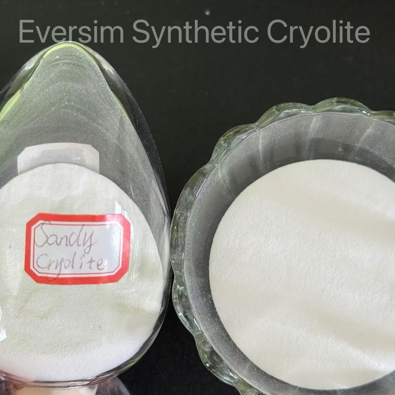 Produto Químico de Alta Qualidade Areia Branca CH-1/CM-1 Cryolite sintético Na3AlF6 para a Indústria Cerâmica