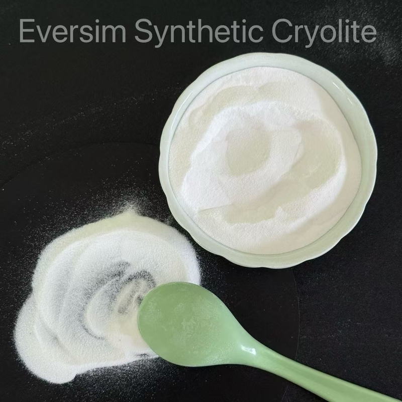 Produto químico de alta qualidade Cryolite sintético Na3AlF6 para a indústria cerâmica e abrasiva