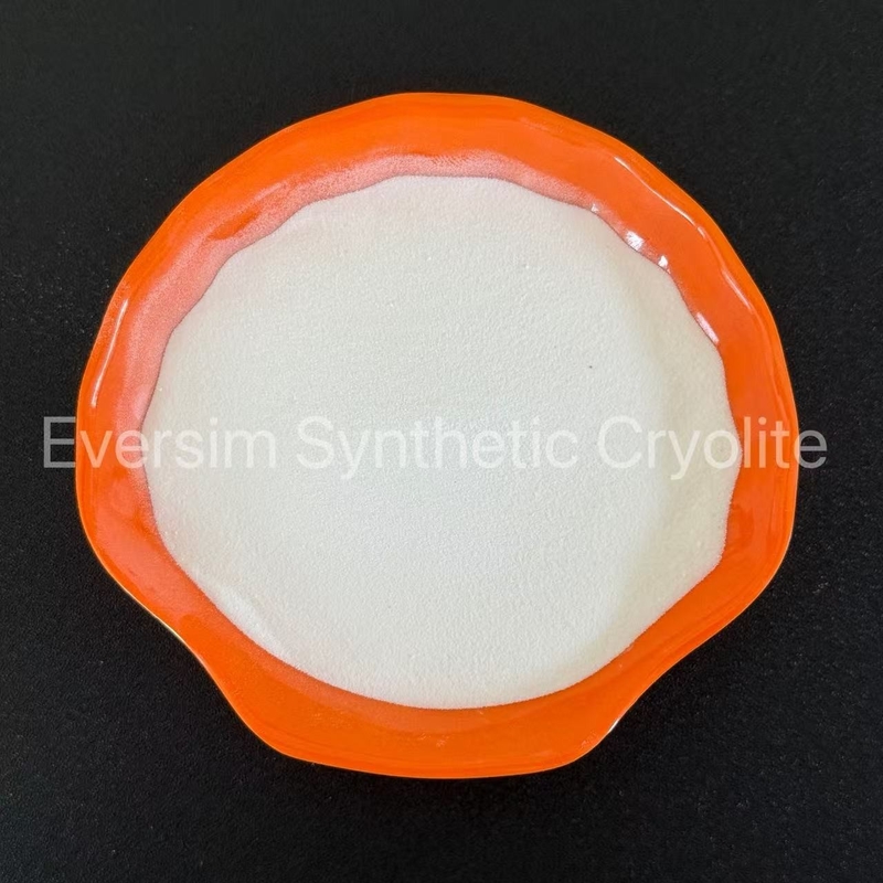 Criolite Sintética de 325 Mesh com 98% de pureza Na3AlF6 Usada como Fluxos para Agente de Solda