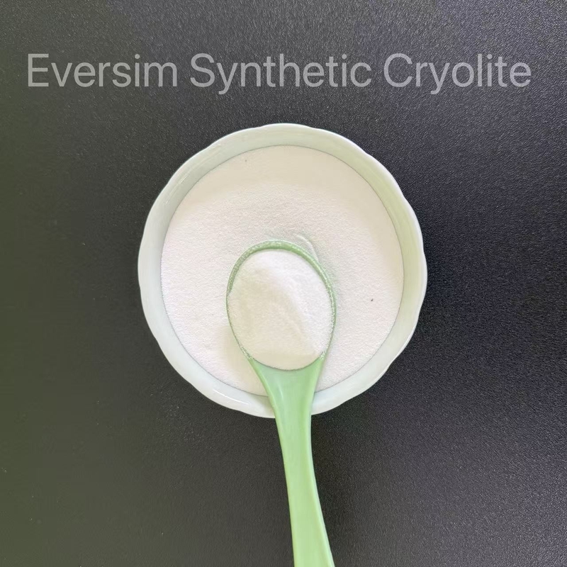 Chemical Product Synthetic Cryolite Na3AlF6 Molecular Weight 209.94 for Abrasive Industry