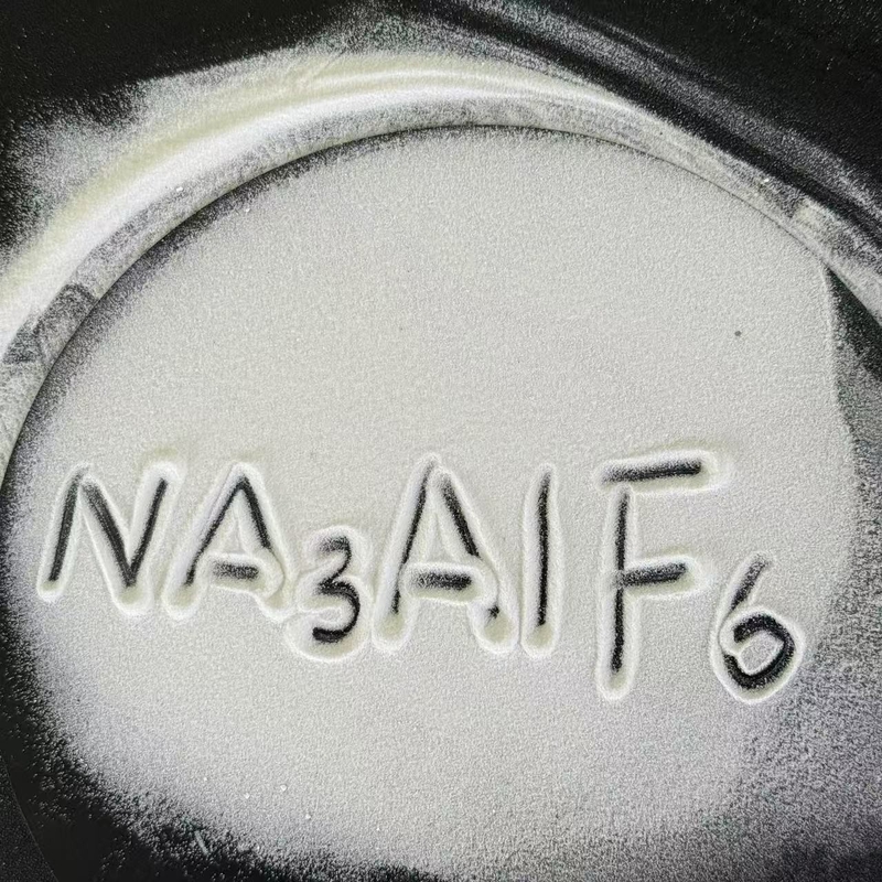 Chemical Product Synthetic Cryolite Na3AlF6 Molecular Weight 209.94 for Abrasive Industry