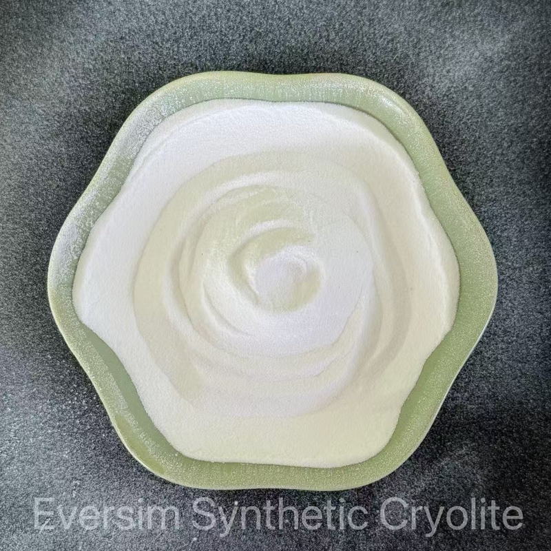 CAS15096-52-3 Alta pureza 99,2% Cryolite sintético de areia branca para indústria de alumínio