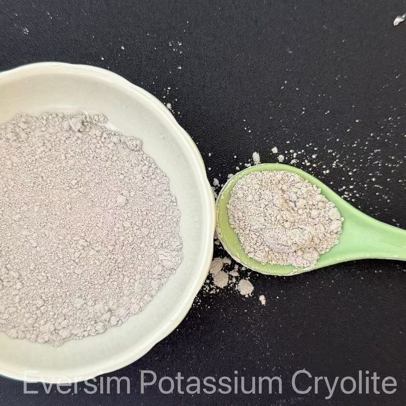 Produto Químico de Alta Pureza Pó cinzento Kalf4 Criolita de Potássio Utilizado como Emulsionante para Vidro