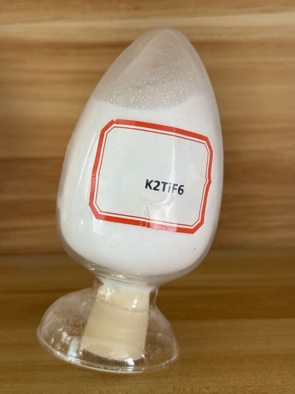 97.8% Purity Industrial Grade Potassium Titanium Fluoride (K2TiF6) White Powder for Chemical Synthesis