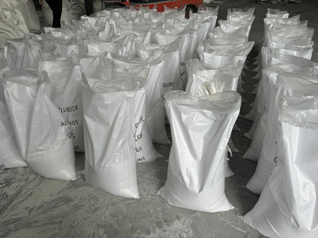Fluoreto de alumínio de qualidade industrial para fusão de alumínio, processos eletrolíticos e formulações químicas especiais